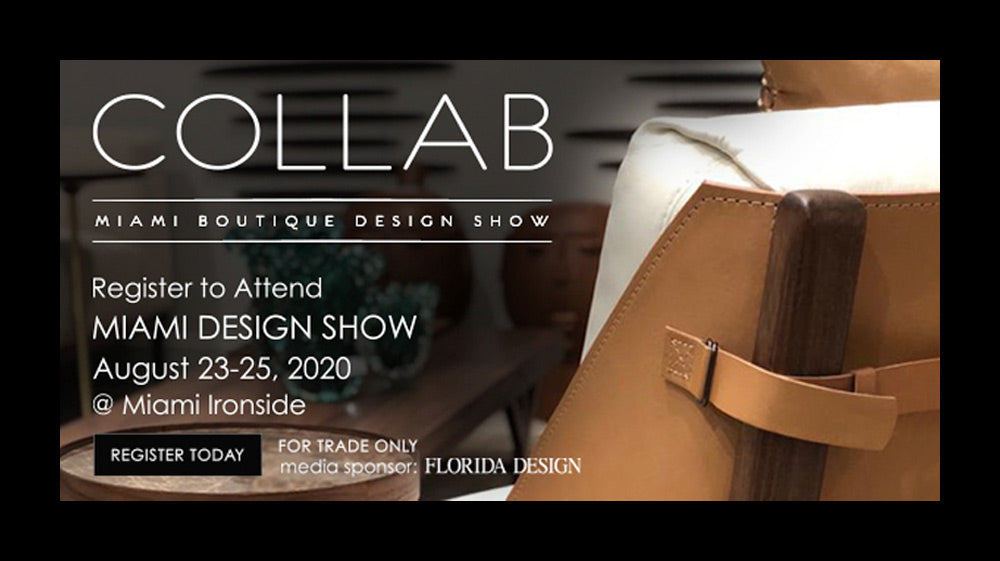 KANNOA invites you to COLLAB Miami Boutique Design Show Aug 23