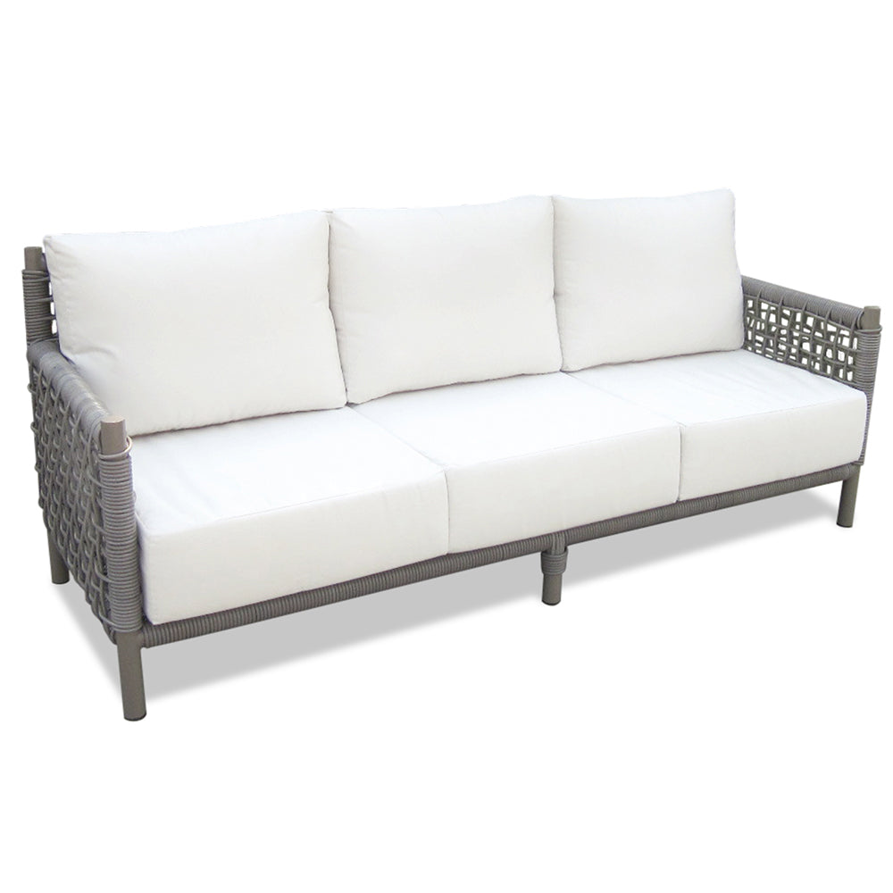 Contemporary sofa - 300 105 SANDUR - OASIQ - garden / gray / white